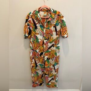 Farm Rio Tucan Banana Jumpsuit